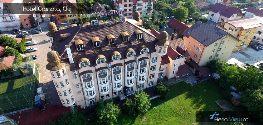 Fotografie cu drona Hotel Granata Cluj